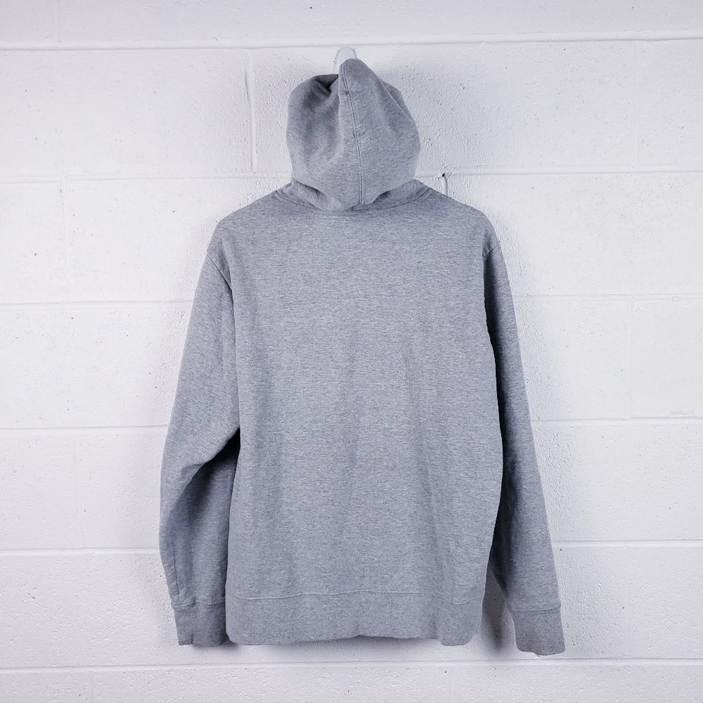 The North Face Men's Large Half‎ Dome Pullover Hoodie Sweatshirt Grey Heather